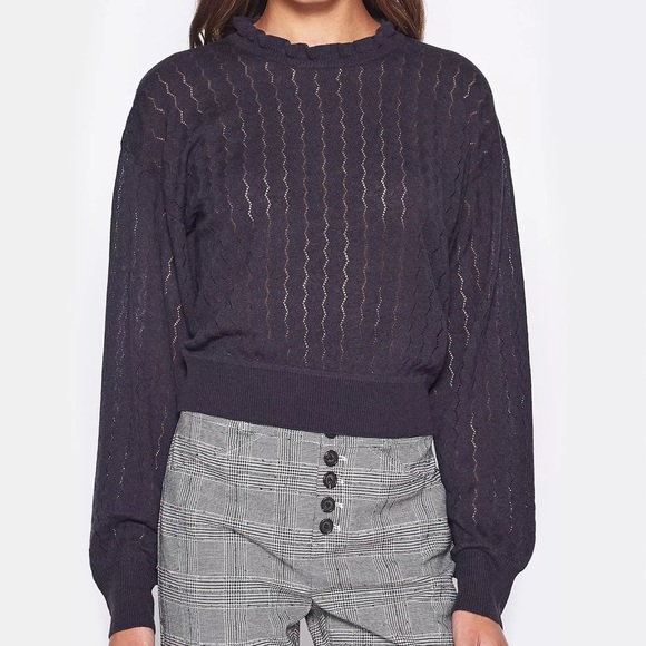 Joie Hadar Sweater in Caviar - Picture 1 of 4
